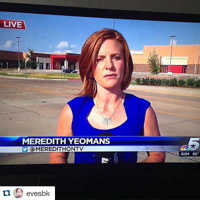 Yeomans reporter during her work at NBC 5